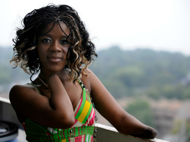 Mariatu reached Canada and knew that was where she wanted to be