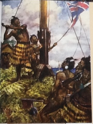 3 honohekepokai  chops down flagpole