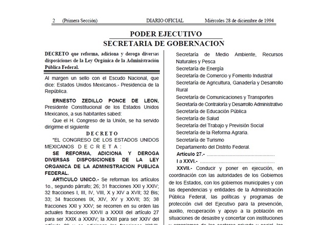 Se reforma la Ley Orgánica