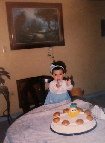 1 año de Laura mi hija.