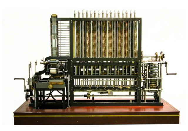 1800 -1820: Máquina Diferencial de Babbage.