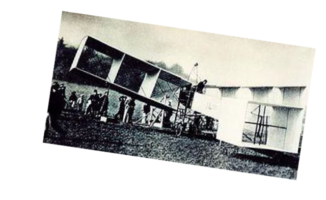1906 - 14 bis, Primeiro avião a voar.