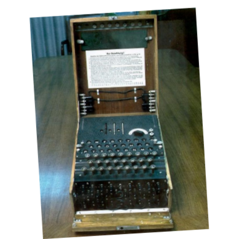 1910 - 1918: Codificação Enigma da Alemanha.