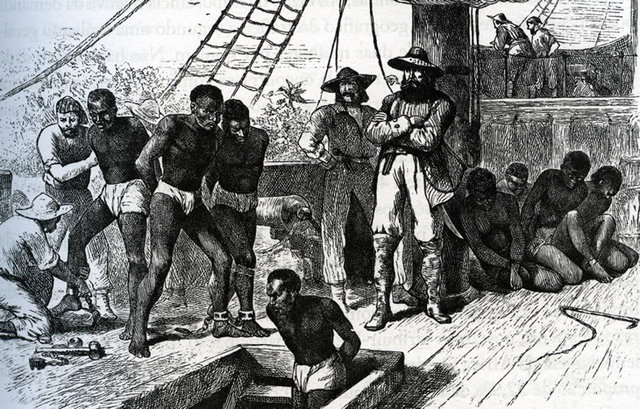 Chegada dos primeiros escravos