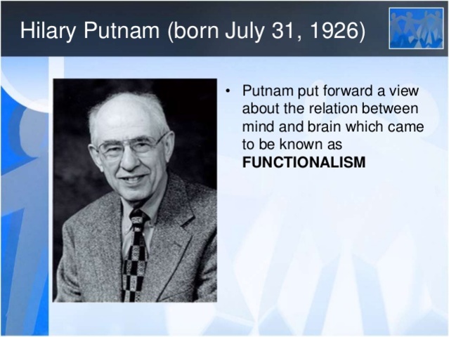 Hilary Putnam on Functionalism