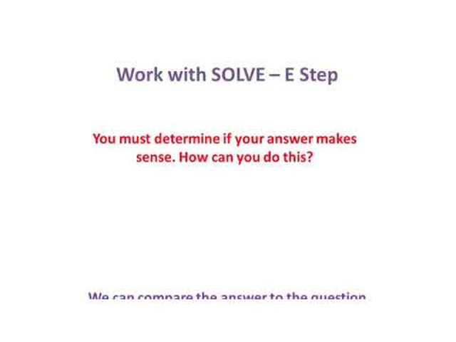 Examine your Results