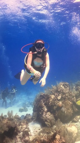 Primera vez el buceo