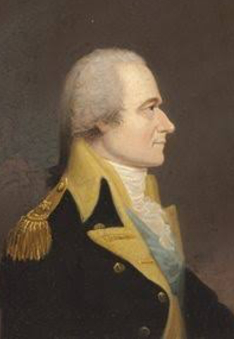 Hamilton joined in the army