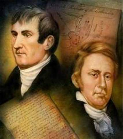 Lewis and Clark Explore the West