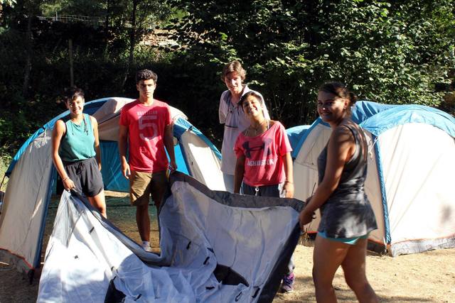 With 7 years old in my camping