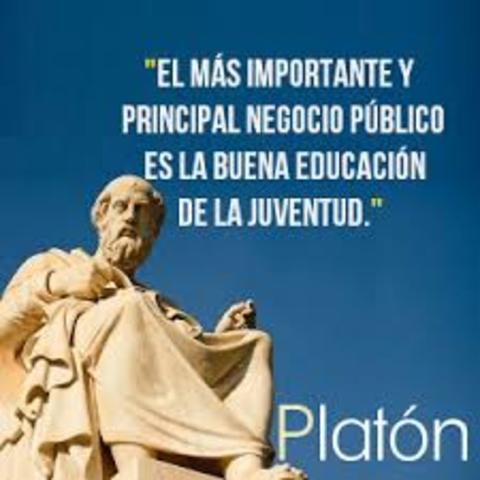 PLATÓN y la Educación. A.C.