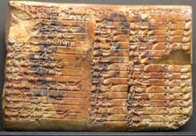 LA TABLILLA DE PLIMPTON 322.