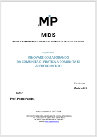 Discussione Project work