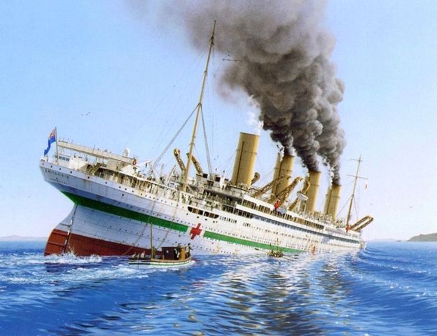 Sinking of HMHS Britannic