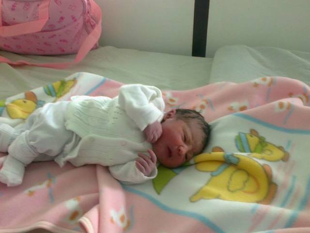 El nacimiento de  mi sobrina