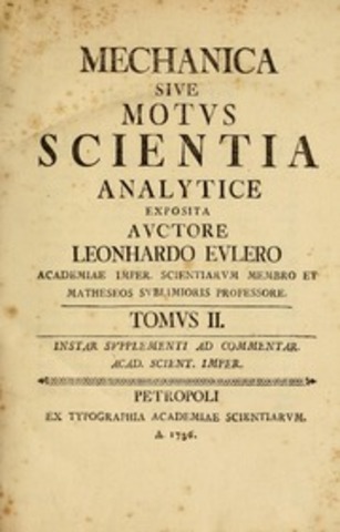 Euler publica su primer libro.