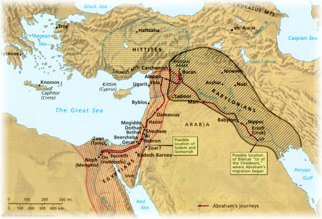 Gli Hyksos invadono la Palestina