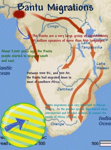 Migration of Bantu to Congo