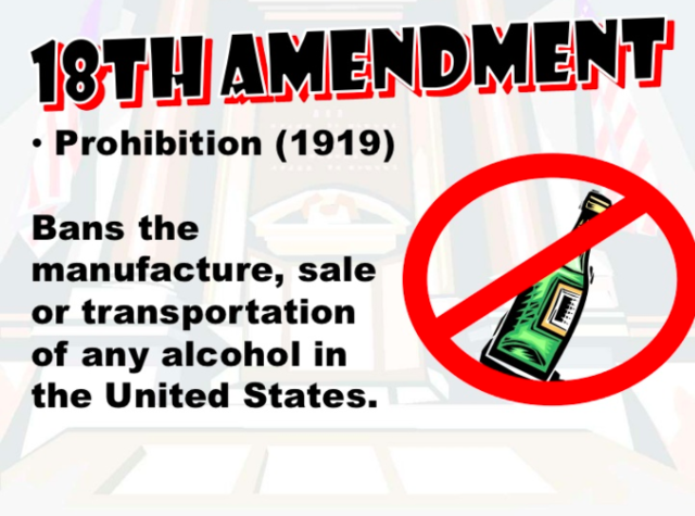 18th amendment