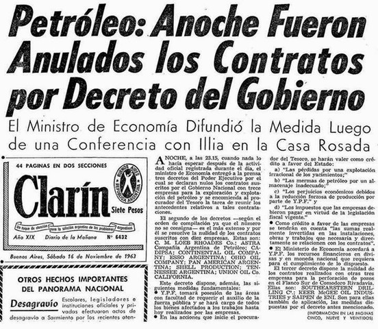 Anulación de Contratos Petroleros