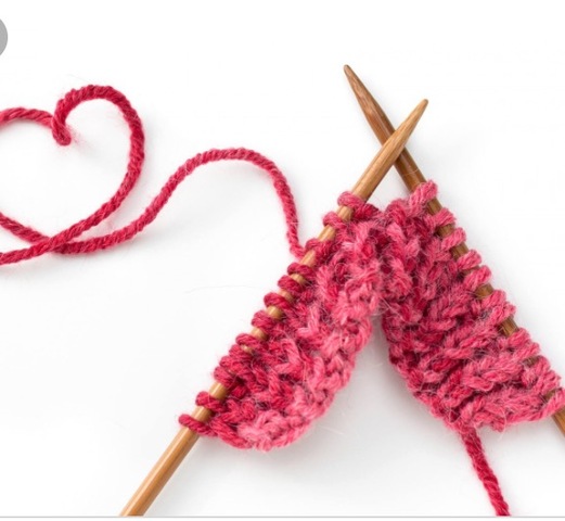 Learning how to knit