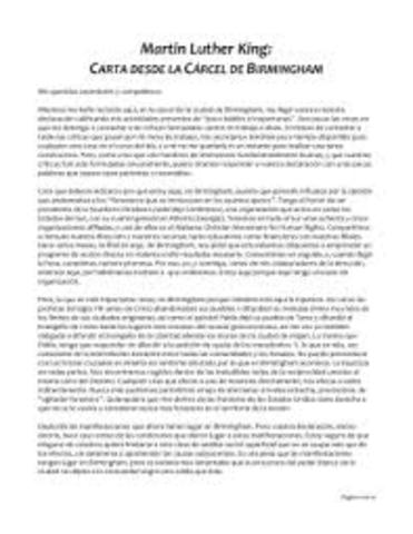 Carta en la prisión