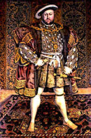 King Henry starts the Church of England