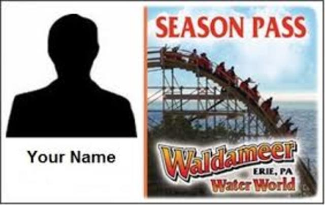 I got my first waldameer season pass
