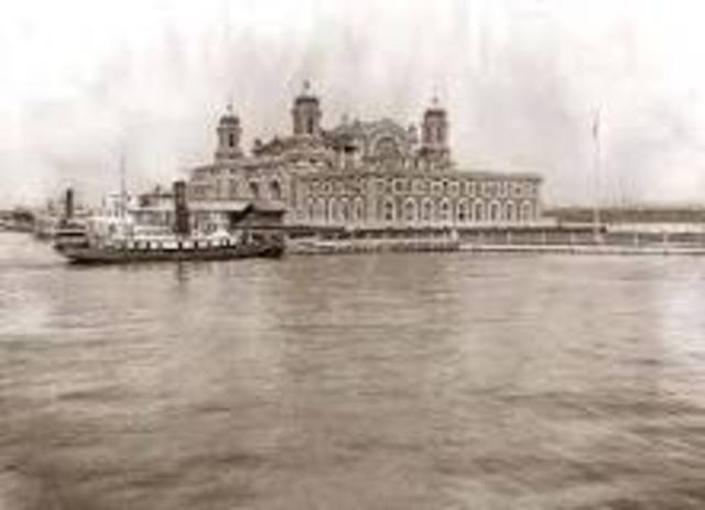 Ellis Island opens