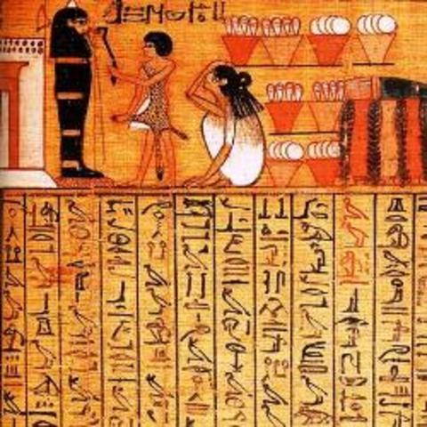 Jeroglíficos Egipcios