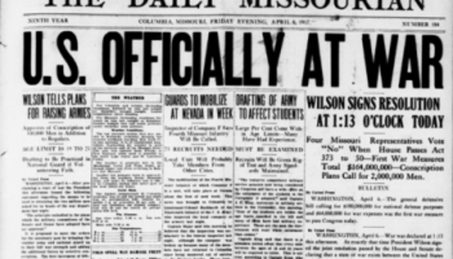 (US/EU)United States Declares War on Germany