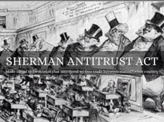 Sherman Anti-trust Act