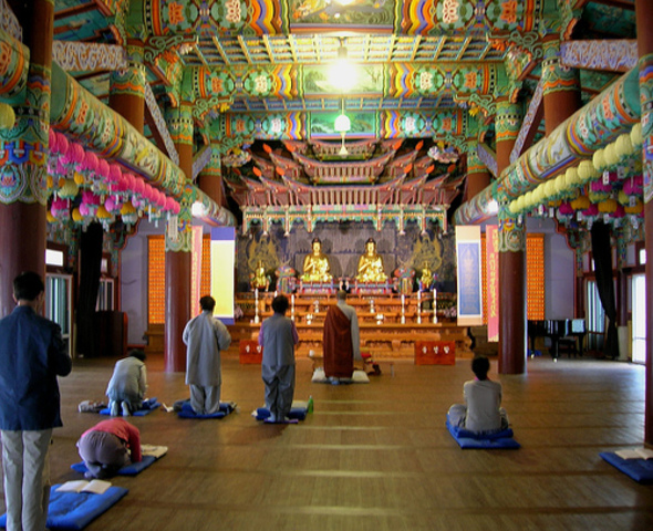 El Budismo entra en Corea