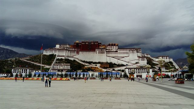 Entrada en el Tíbet.