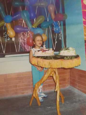 celebring my five years old