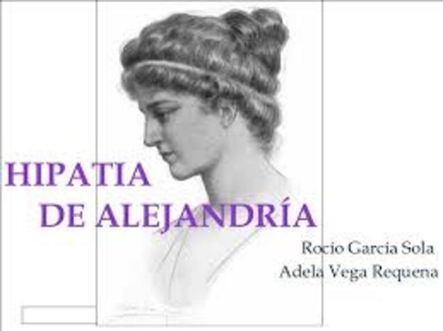 Alejandría de Hipatía 300 a.C