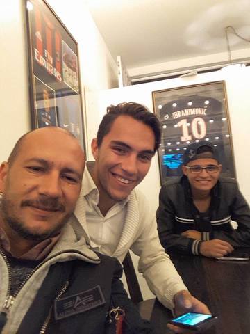 Inaugurando nuestro restaurante