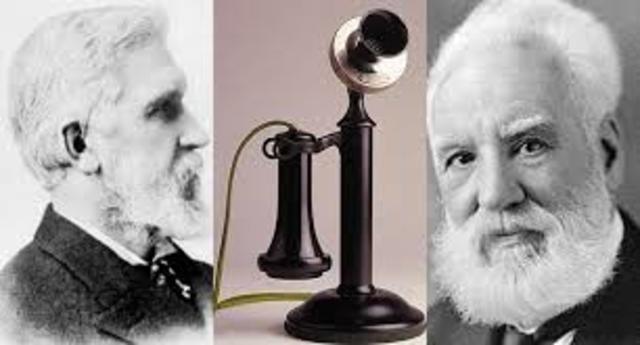 Alexander Graham Bell invents the telephone