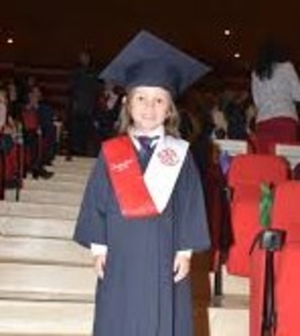 Recibí mi grado de 5o