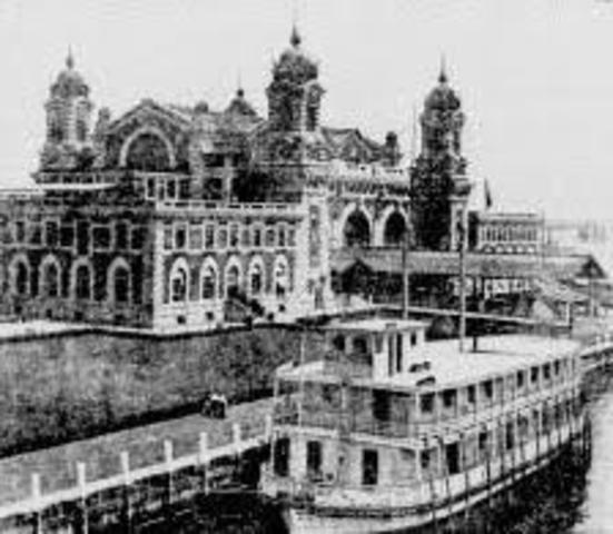 Ellis Island opens