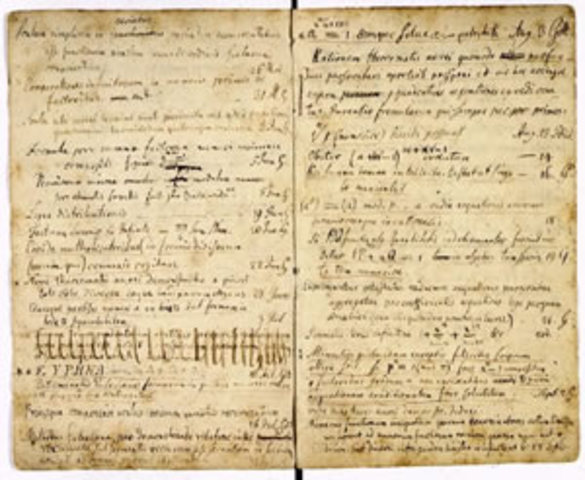 Diario de Gauss y construcción del polígono de 17 lados