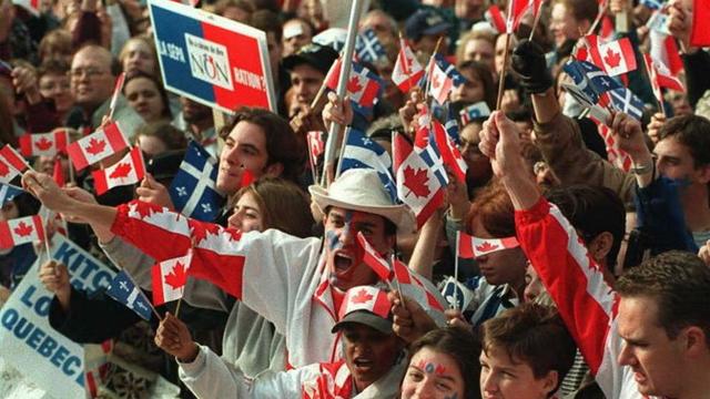 Celebración del referéndum de 1995