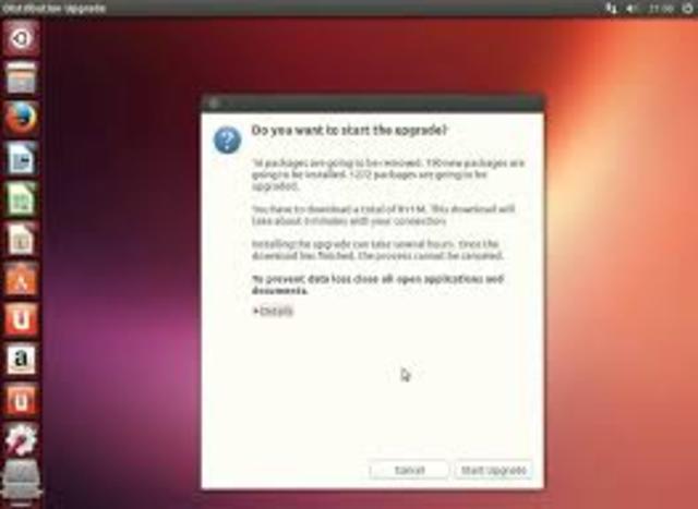 Ubuntu 13.04 (Raring Ringtail)  Ubuntu 13.10 (Saucy Salamander)