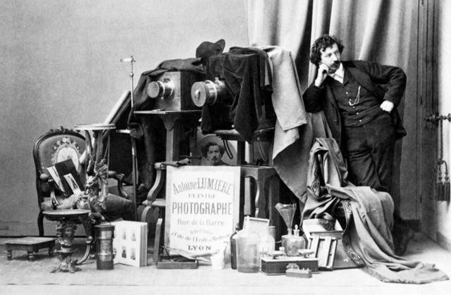 Los primeros aparatos del cine