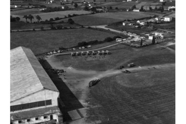 Inauguración del Aeródromo de La Morgal