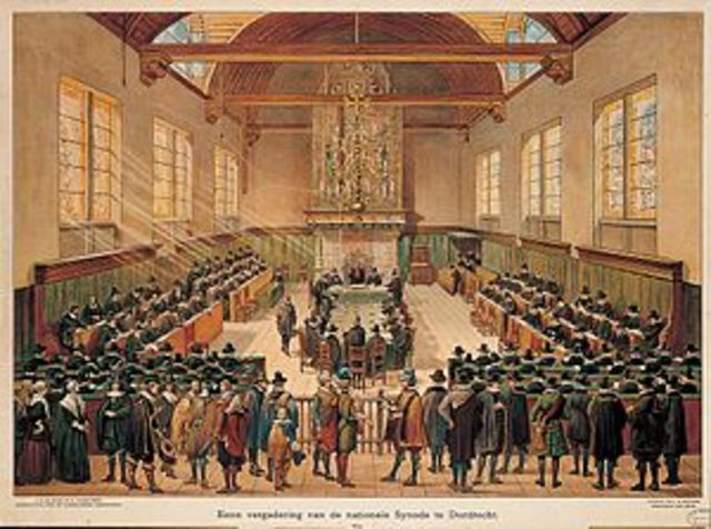 Concilio de Dordrecht y rechazo a los apócrifos.