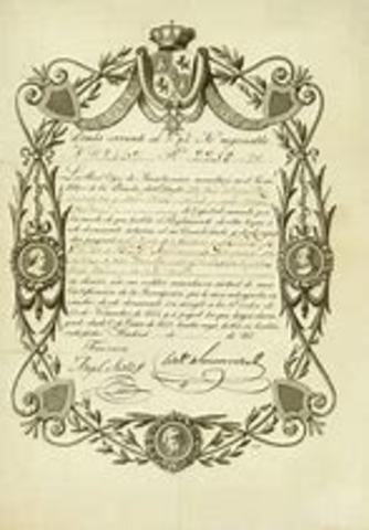 Primeras medidas desamortizadoras. Creación de la caja de Amortización.