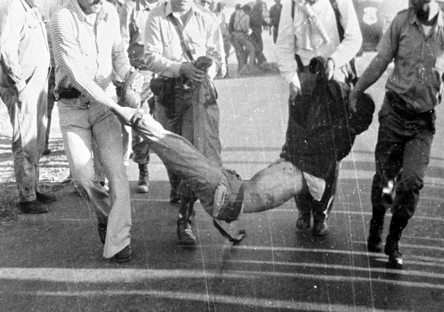 Llegada de Perón al País