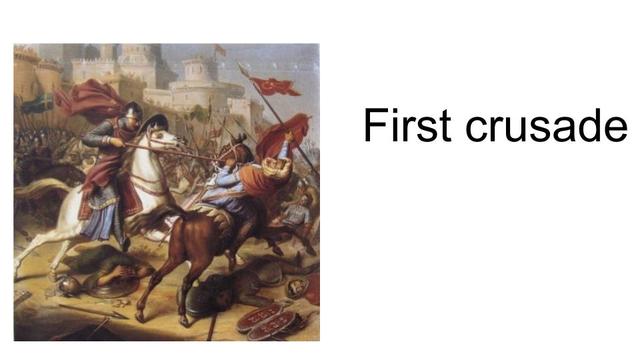 first crusade