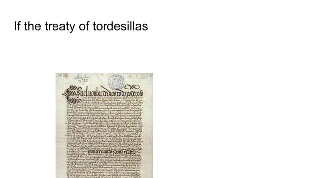 the year if the treaty of tordesillas